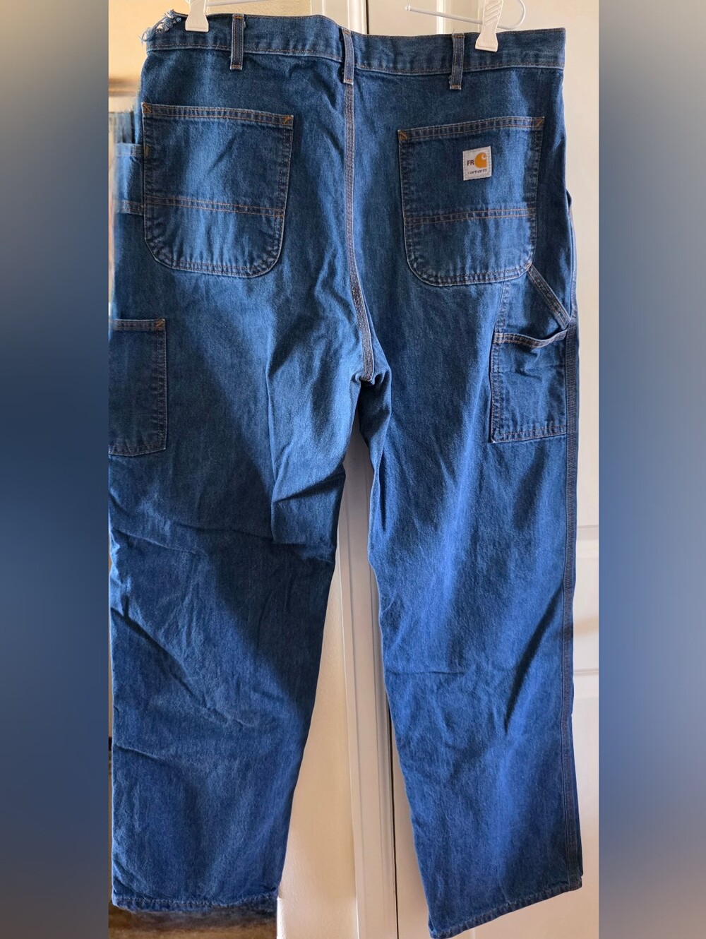 Carhartt Dark Blue Denim Carpenter Overalls